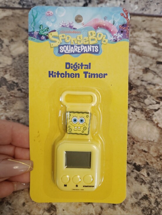 SpongeBob Squarepants Other - SpongeBob SquarePants Digital Kitchen Time Menu